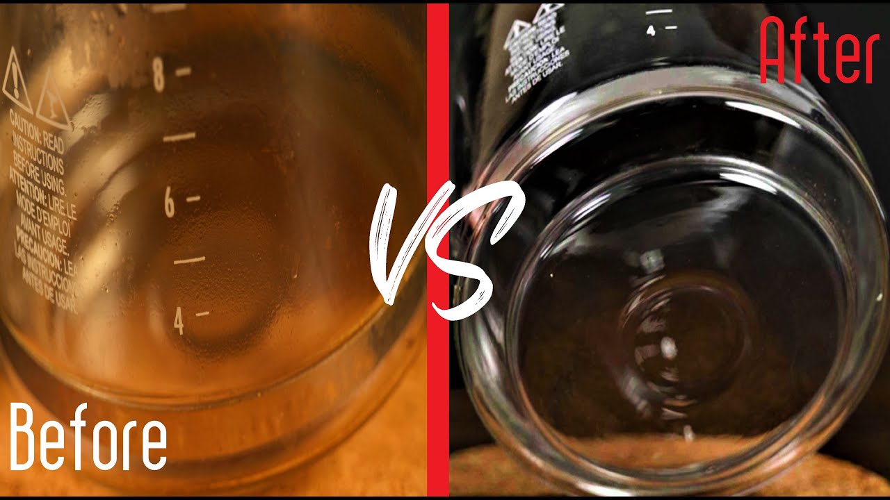 How To Clean Coffee Pot Like NewEasy Simple