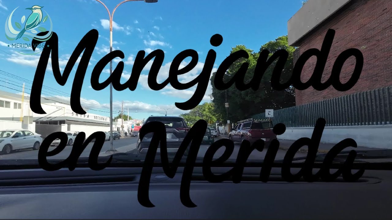POV MANEJANDO EN MERIDA - RUTA HOSP  JUAREZ A PANADERIA LA ESPERANZA