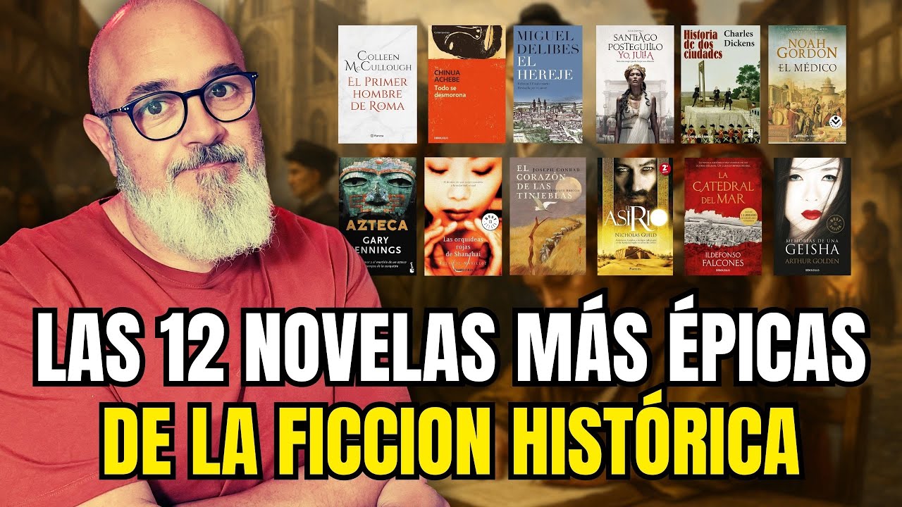 📚Lo mejor de la novela histórica | 12 libros que me marcaron y que todavía merecen ser leídos
