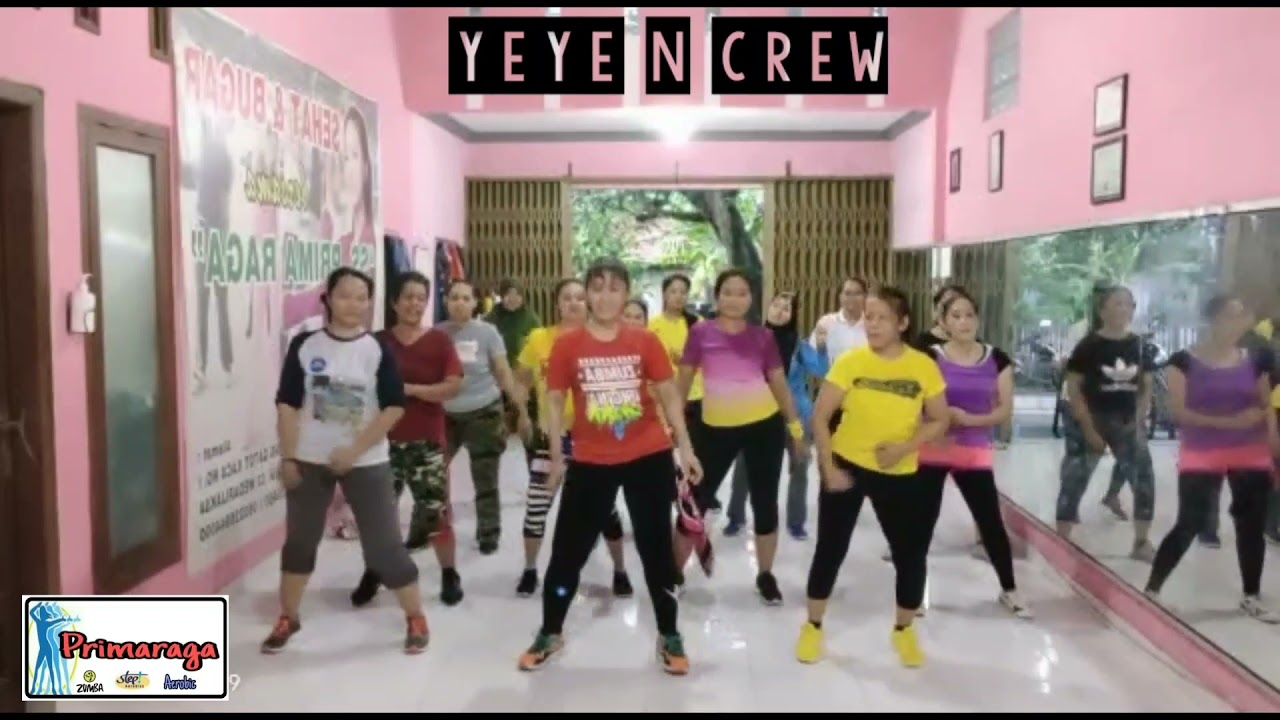 Senam kreasi | YANK REMIX WALI BAND-FITRI CARLINA | ZUMBA | YEYE N CREW