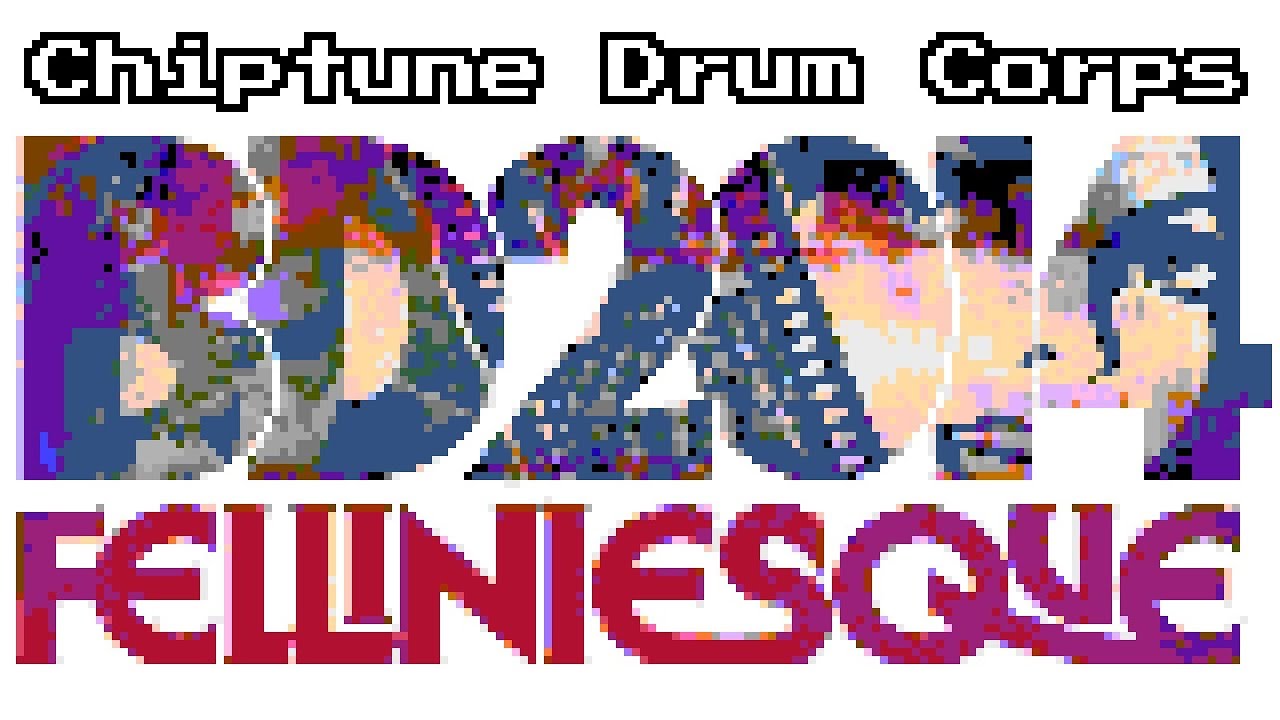 Felliniesque 8-bit Blue Devils 2014 | Chiptune Drum Corps