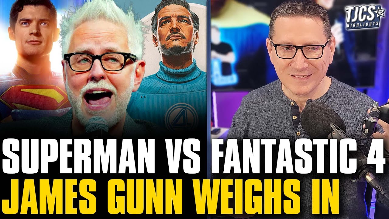 James Gunn On Superman Vs Fantastic Four July Showdown