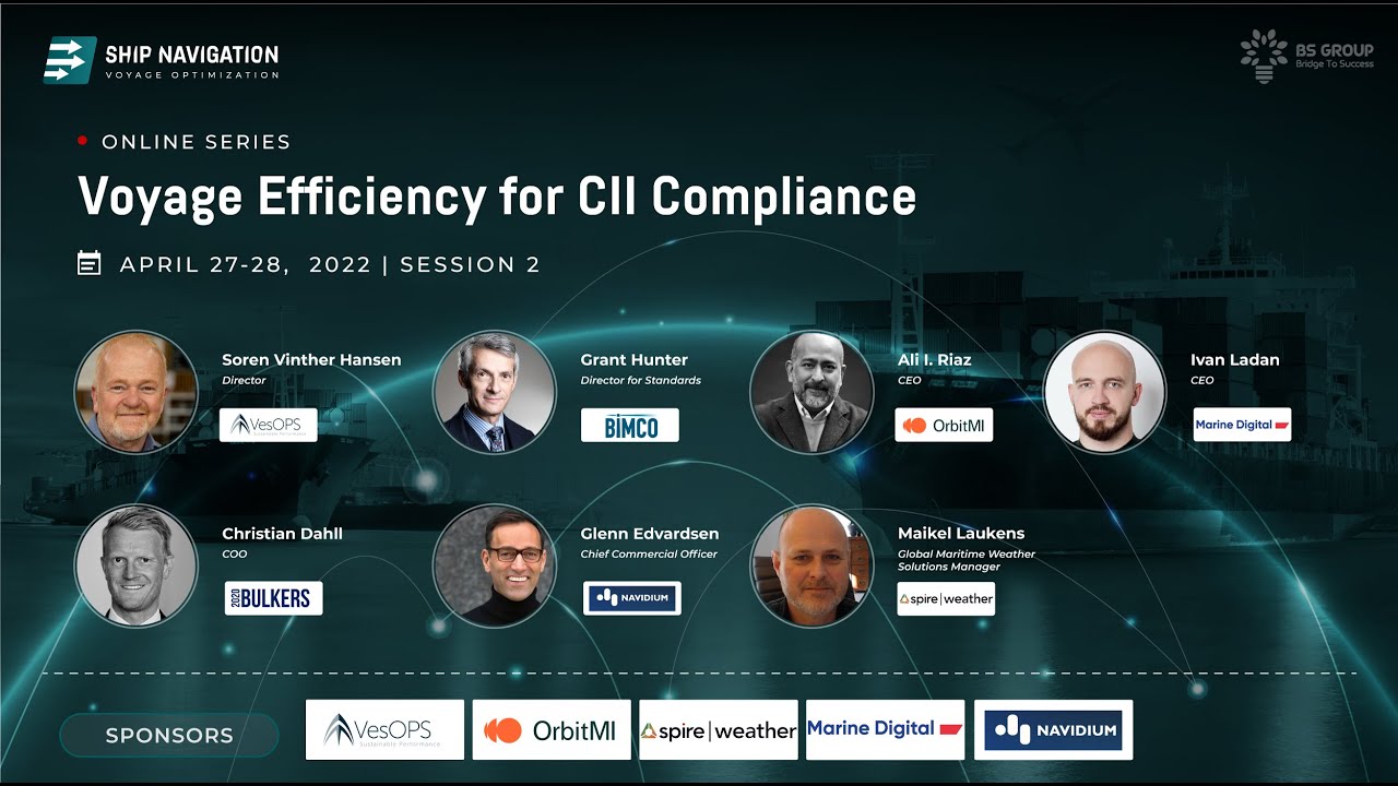 BS Group Virtual Conference:  Voyage Efficiency for CII Compliance - Session 2