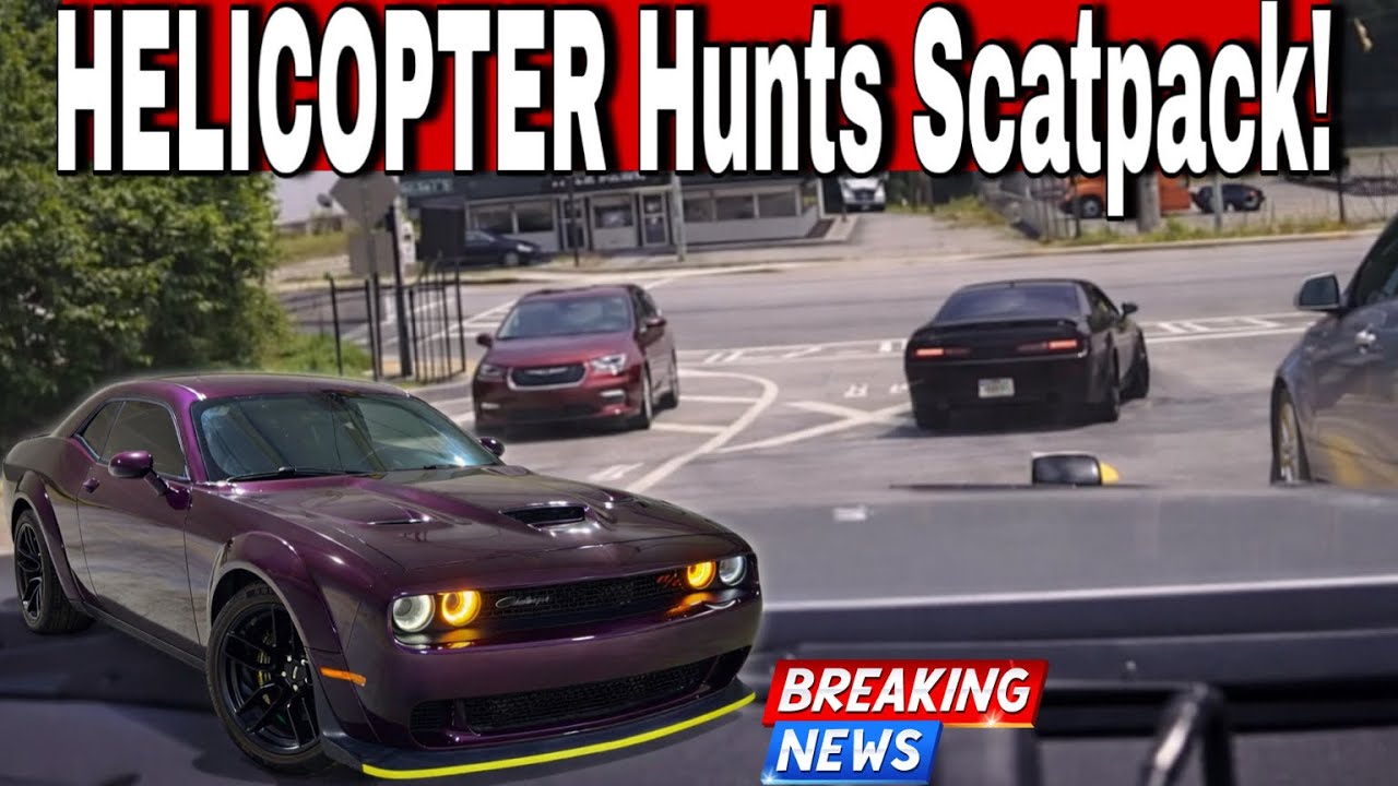 Georgia Police UNLEASH Helicopter On Stolen Scat Pack! Will He GETAWAY?