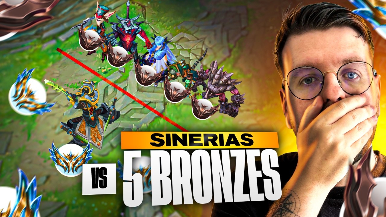 LE MEILLEUR MAITRE YI DU MONDE VS 5 BRONZES ! IL S'ATTAQUE AU CONCEPT ET EN TANK PAS LA DIFFICULT&Eacute;