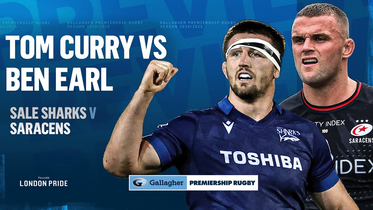 The ULTIMATE Flanker Battle!! 🌹 | Tom Curry v Ben Earl | Fuller's London Pride Head To Head