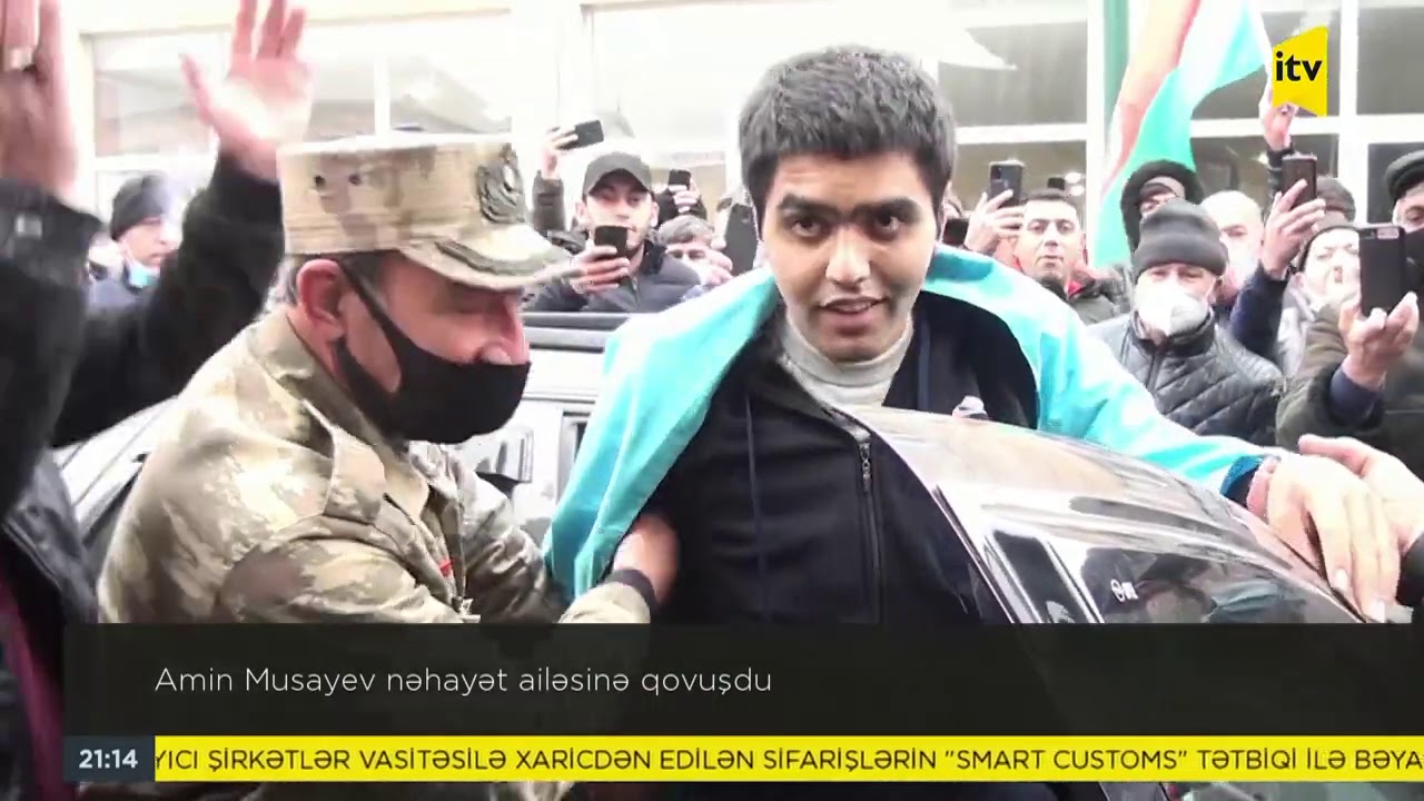 Amin Musayev nəhayət ailəsinə qovuşdu