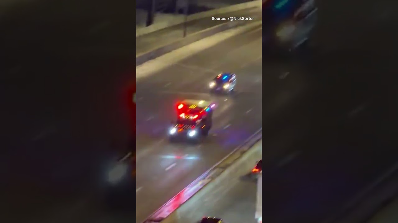 Netanyahu motorcade arrives in DC