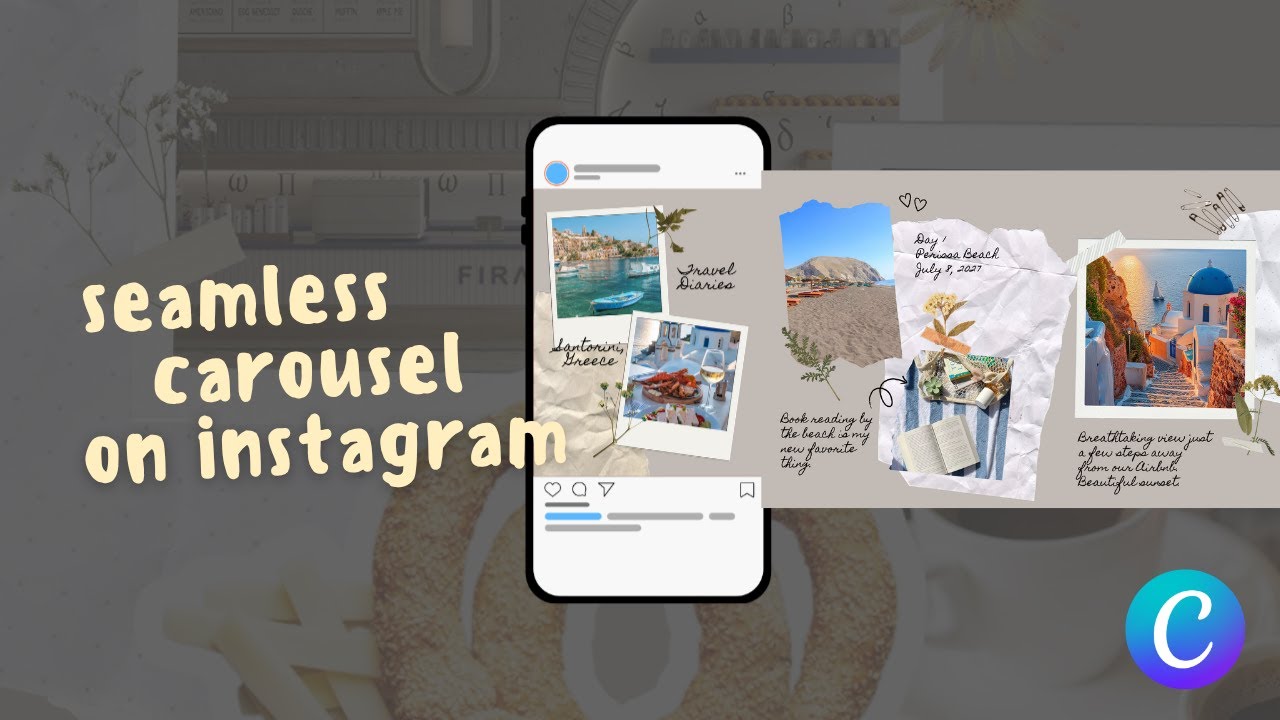 Create Seamless Instagram Carousels | Easy Canva Tutorial + Free Download