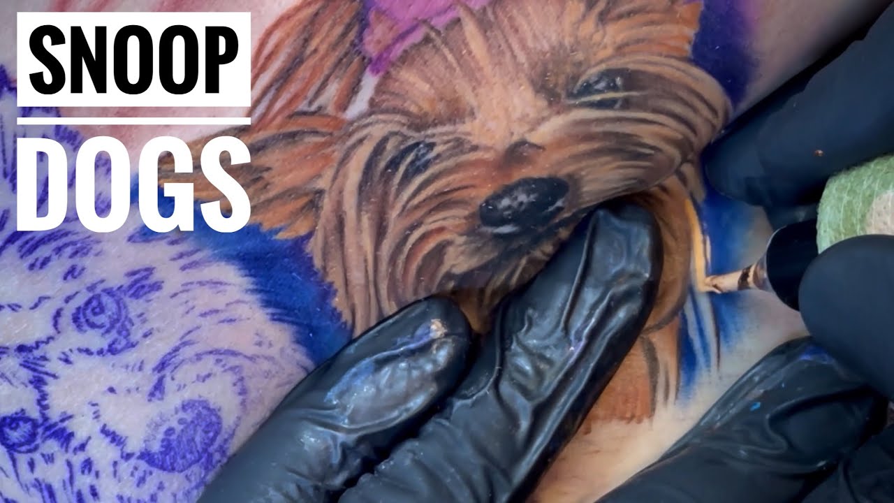 Dogs portraits Tattoo | Time lapse