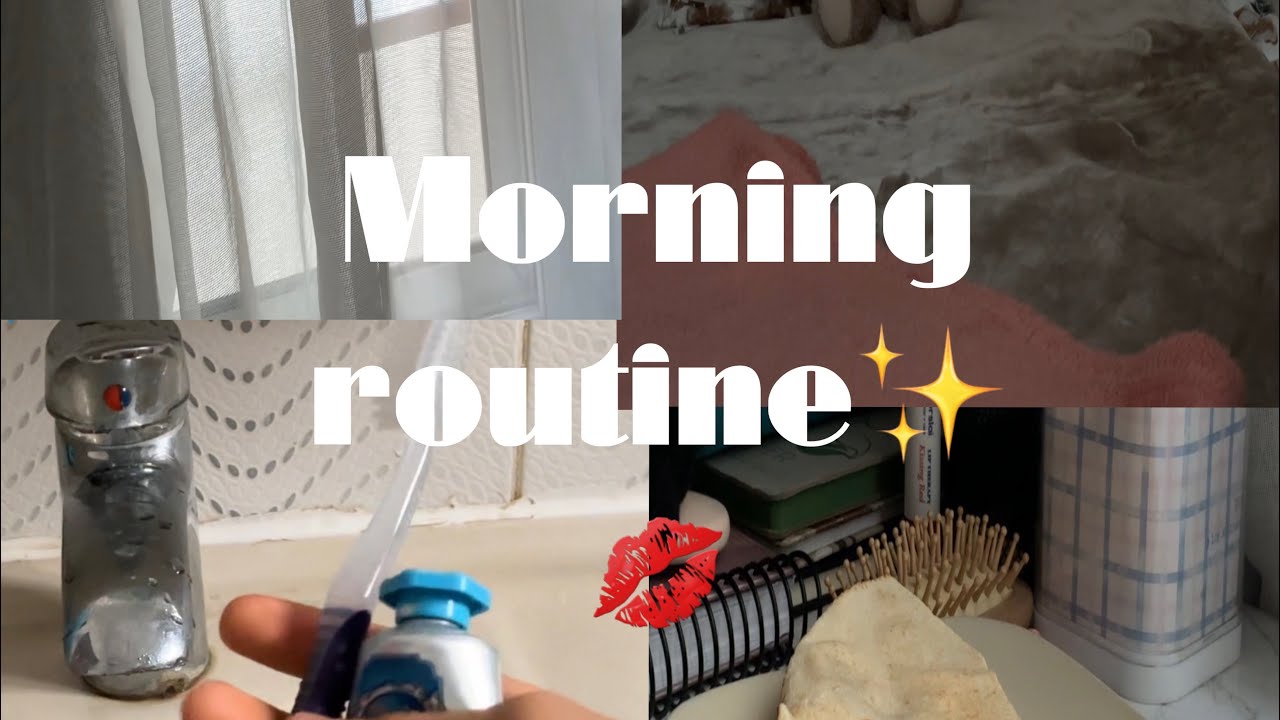 ✨My morning routine✨