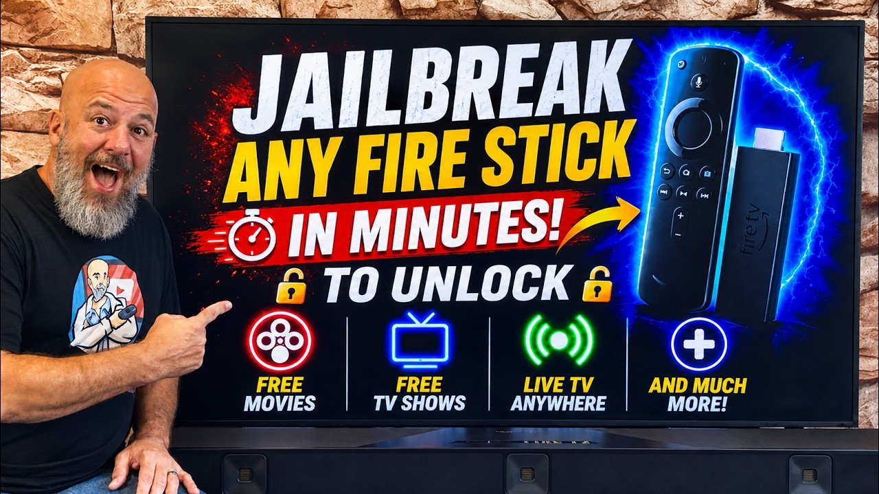 Jailbreak any Fire Stick & Unlock FREE Movies, TV Shows & More