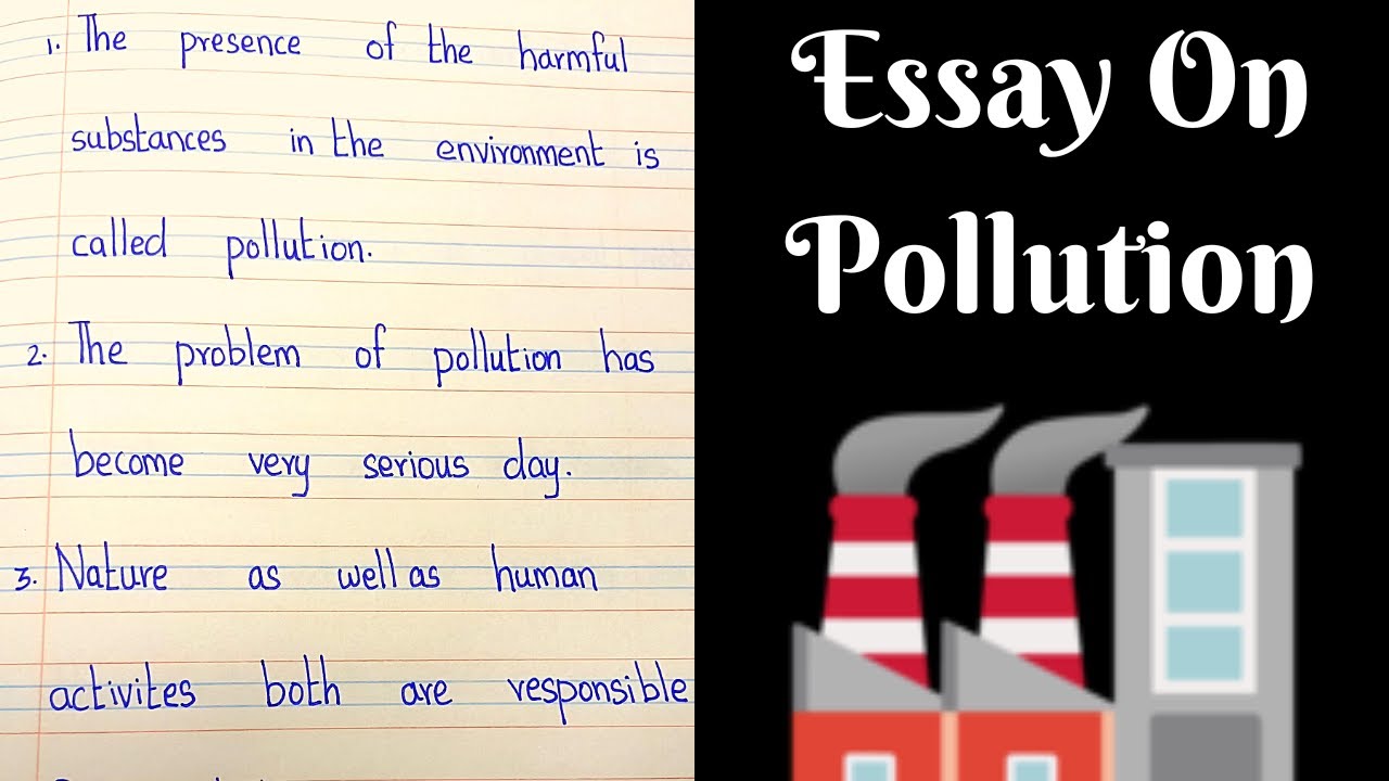 10 lines  about pollution /Essay on pollution /Pollution essay in english//pollution paragraph//zima