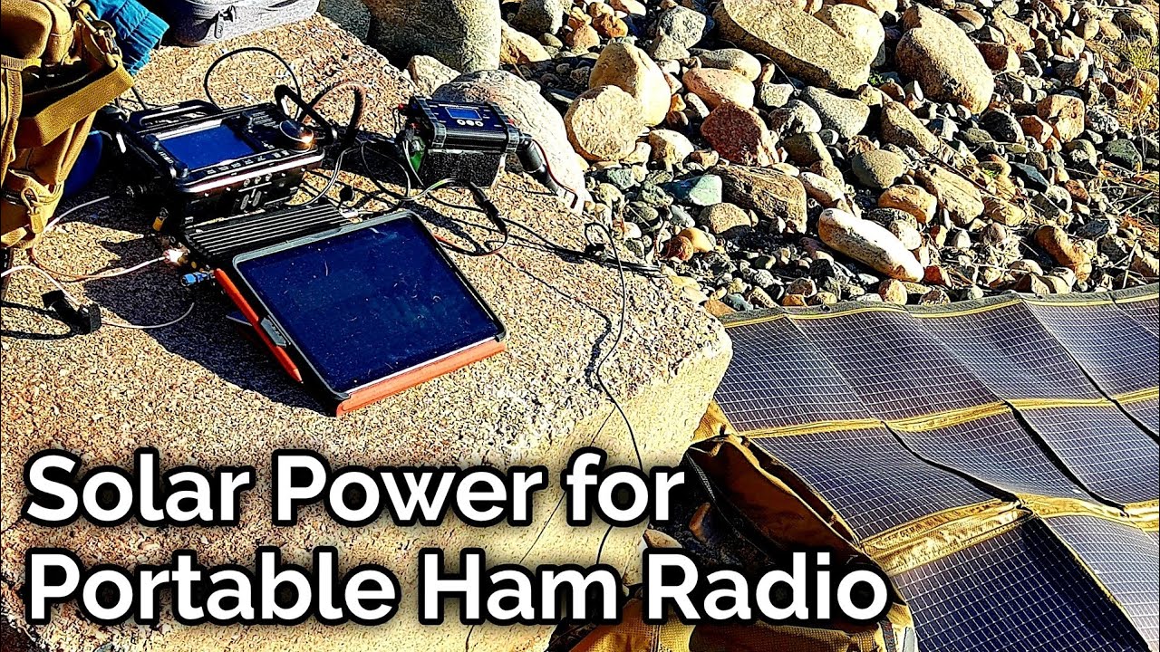 Off-Grid Solar Power for Portable Ham Radio