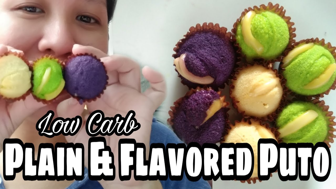 Low Carb LC Puto Ube Buko Pandan Keto LCIF Philippines Association | Misis B's Cube