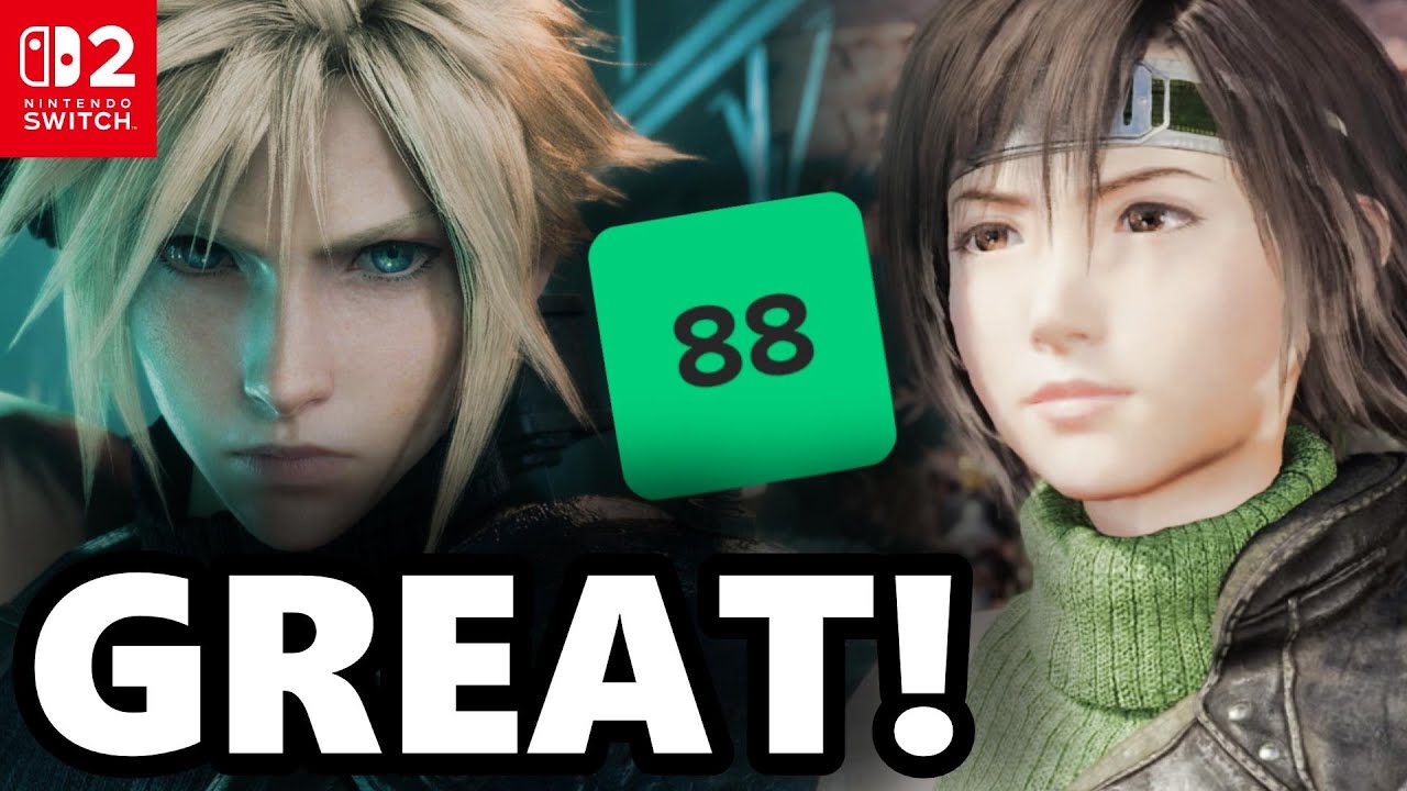 Final Fantasy 7 Remake is FANTASTIC on Switch 2...