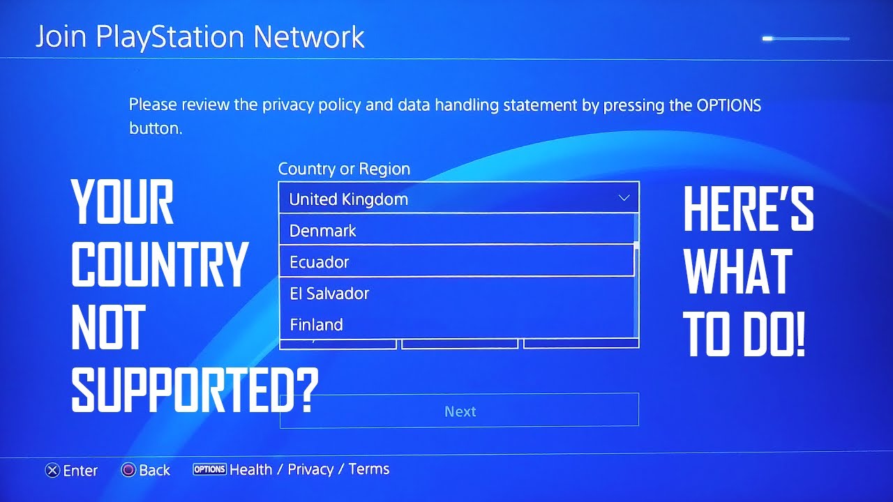 Как совершать покупки в PlayStation Store, если ваша страна не поддерживается?