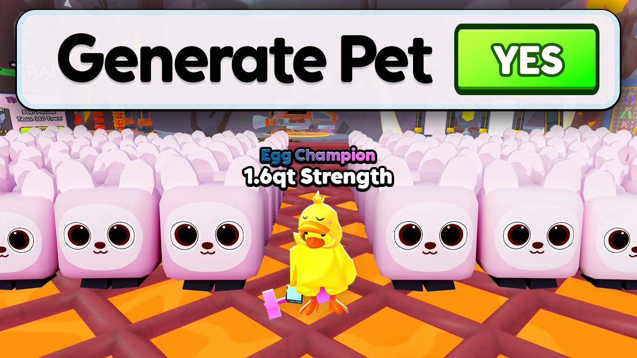 I Broke Arm Wrestle Simulator and Got INFINITE OP Pets...