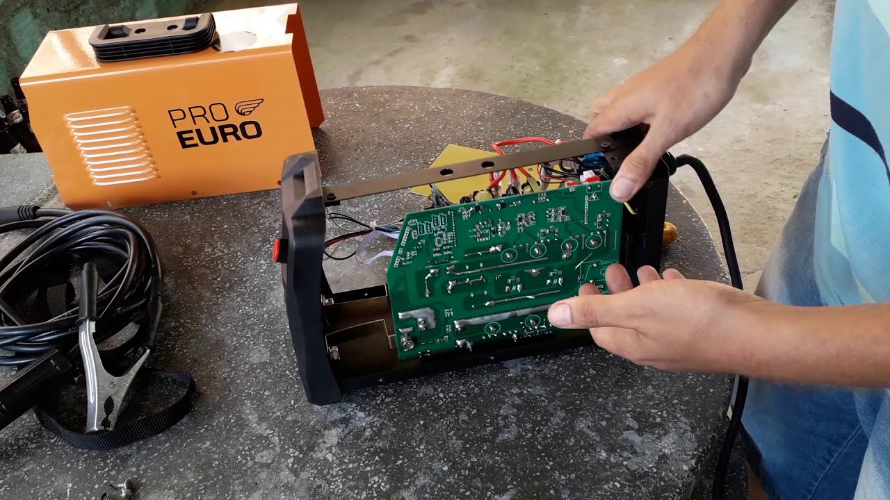máquina de solda pro euro gp170 como e por dentro
