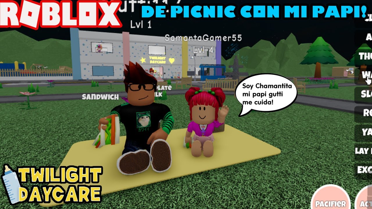 👶🏻Me Voy De Picnic Con Mi Papa Gutti! Siempre Me Roban Y Mi Papi Me Rescata! Twilight Daycare😀