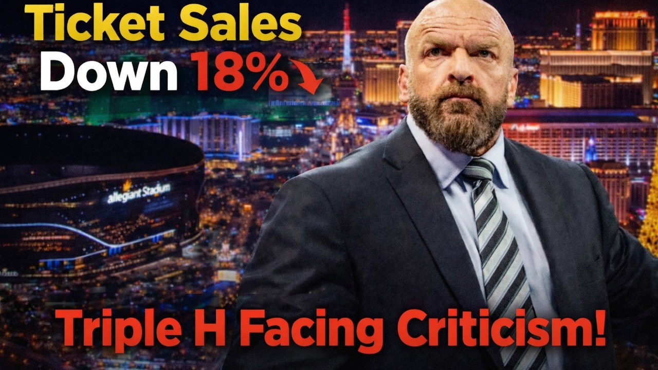 WrestleMania 42 Ticket Sales DOWN 18%… Is WWE In Trouble?