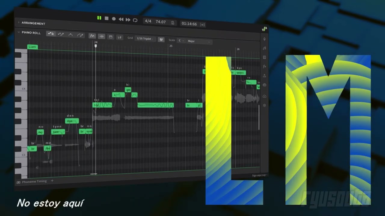 【Liam】Sigo Aquí (Alex Ubago, El Planeta del Tesoro)【Synthesizer V 2 Español Cover】