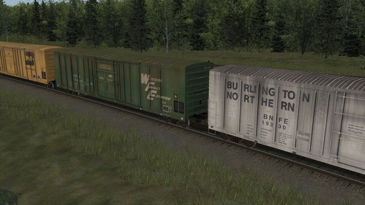 Open Rails - TrainSimulations' Refrigerator Car collection