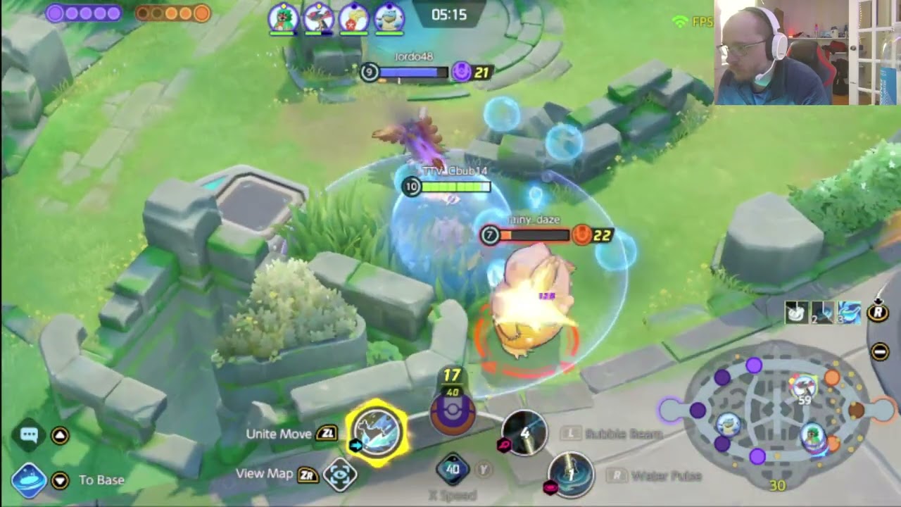 Lapras Water Pulse Bubble beam is CRAZY!
