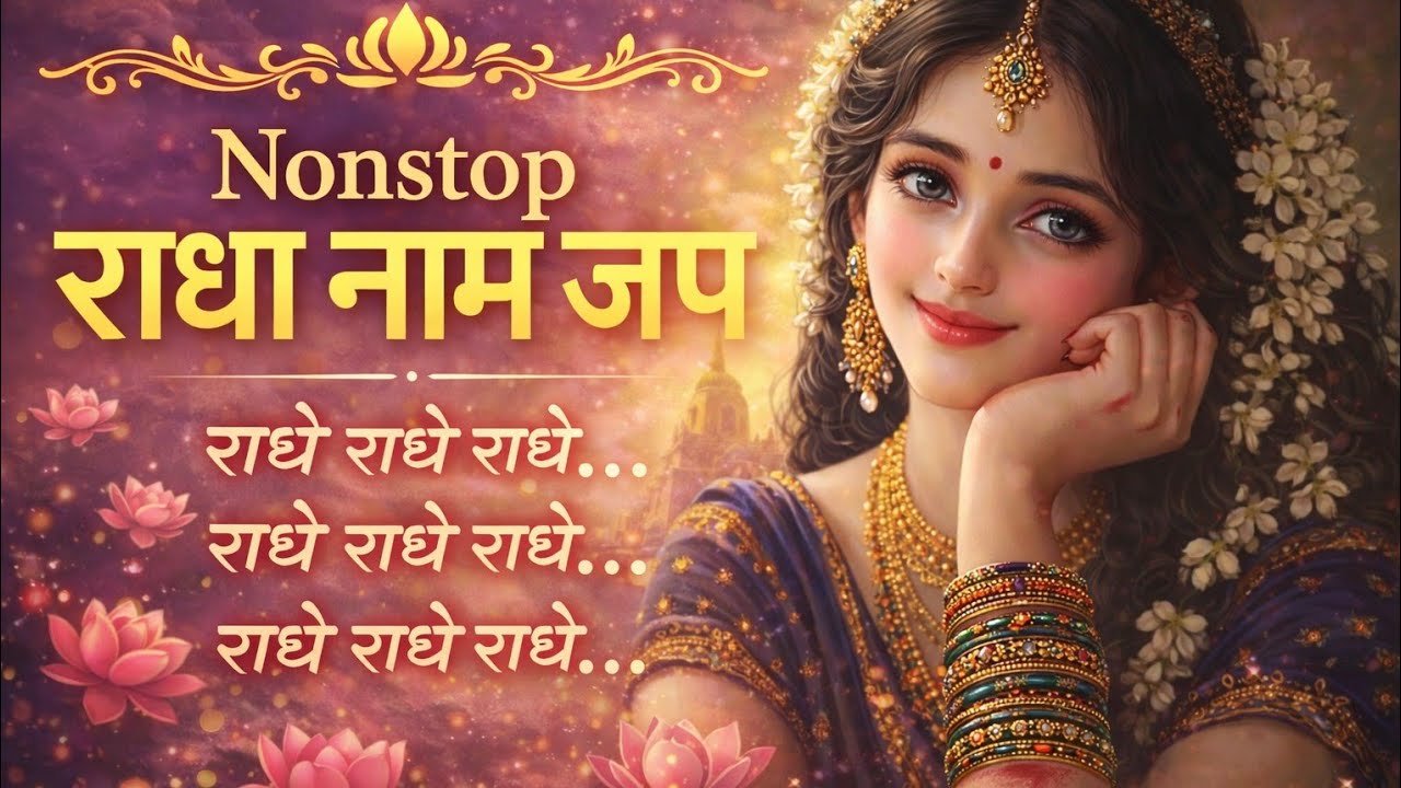🌸अखंड श्री राधा नाम जप🌸 11000 Baar | Shri Radha Naam Jaap 11000 Times | Radha Naam Dhun | #radha