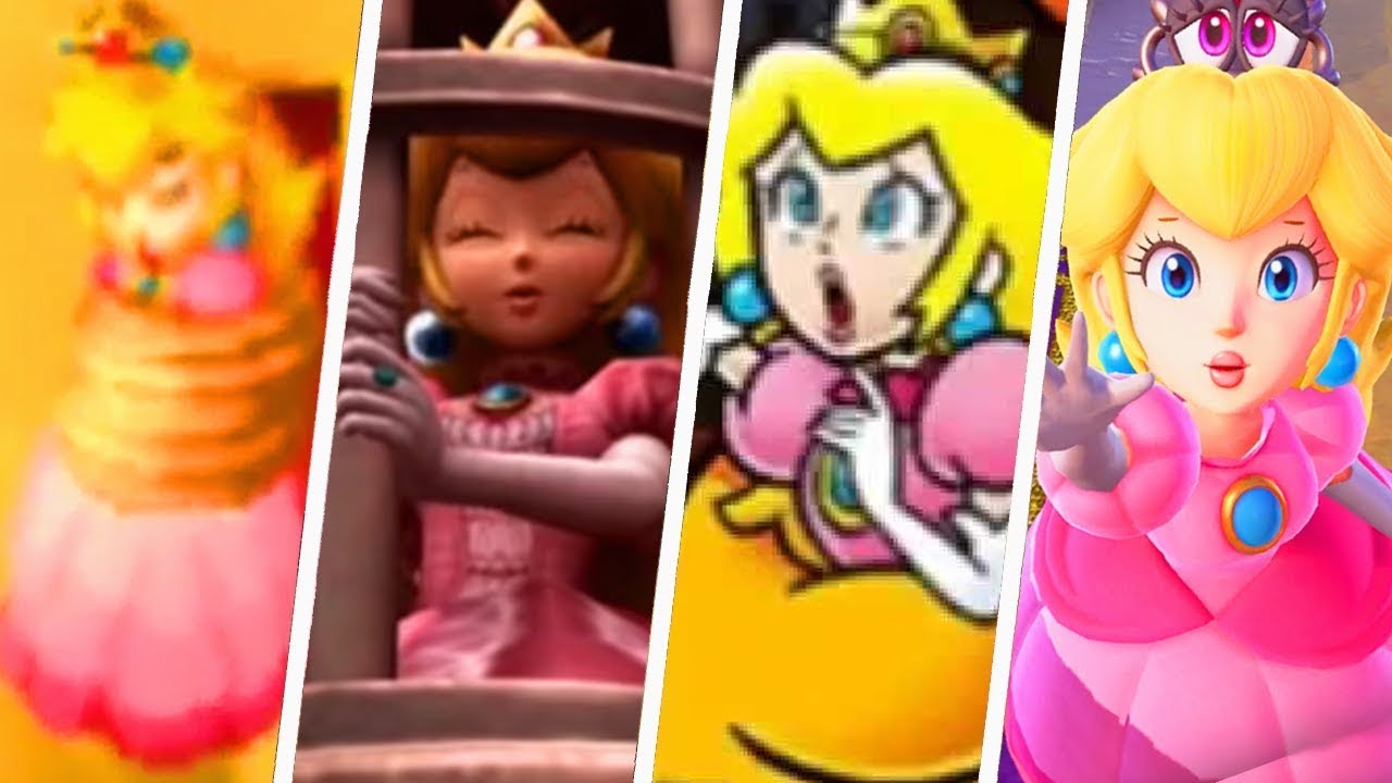 Evolution of Princess Peach Being Captured (1988 - 2019)
