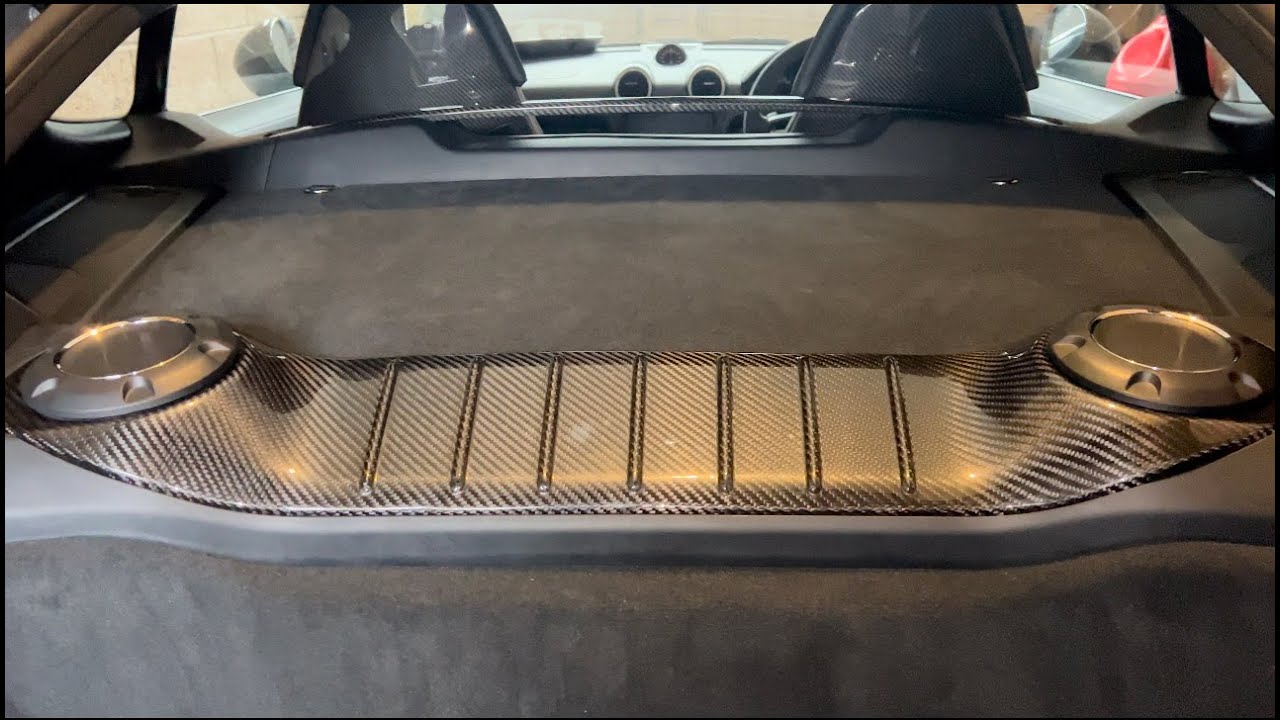 PORSCHE CAYMAN 981/718 CARBON ENGINE COVER & BULKHEAD BRACE BAR INSTALL GUIDE