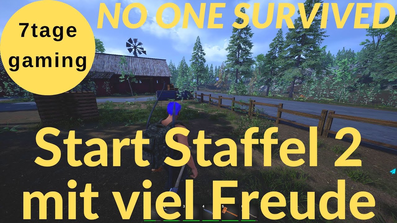 No One Survived 🏹 2/1:  Start Staffel 2 mit viel Freude