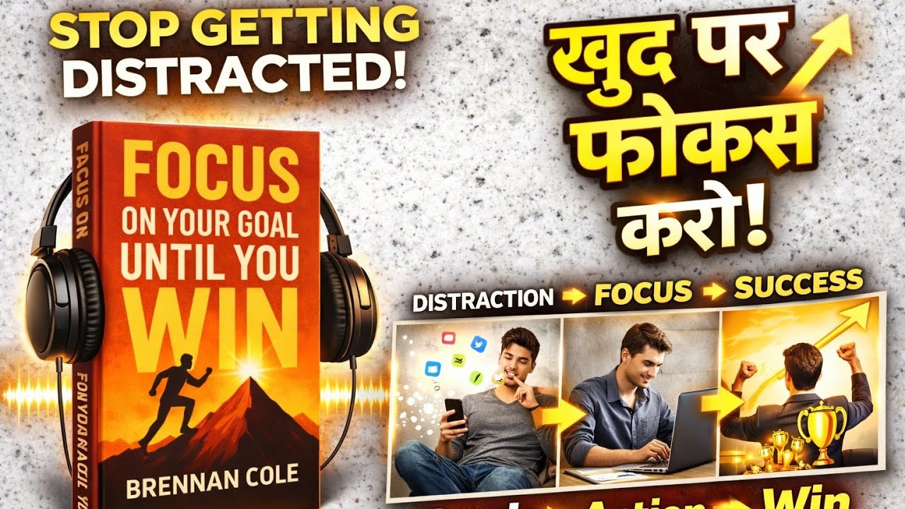 खुद पर फोकस करो जब तक जीत न जाओ | Focus on You Until Win | Hindi Motivation Audiobook |DecodeBook 