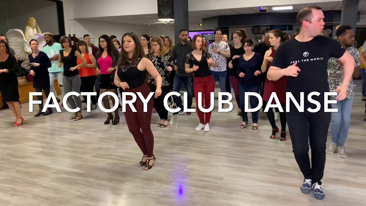 Kévin Mignonneau & Cécile @ Factory Club Danse à Thiais - bachata