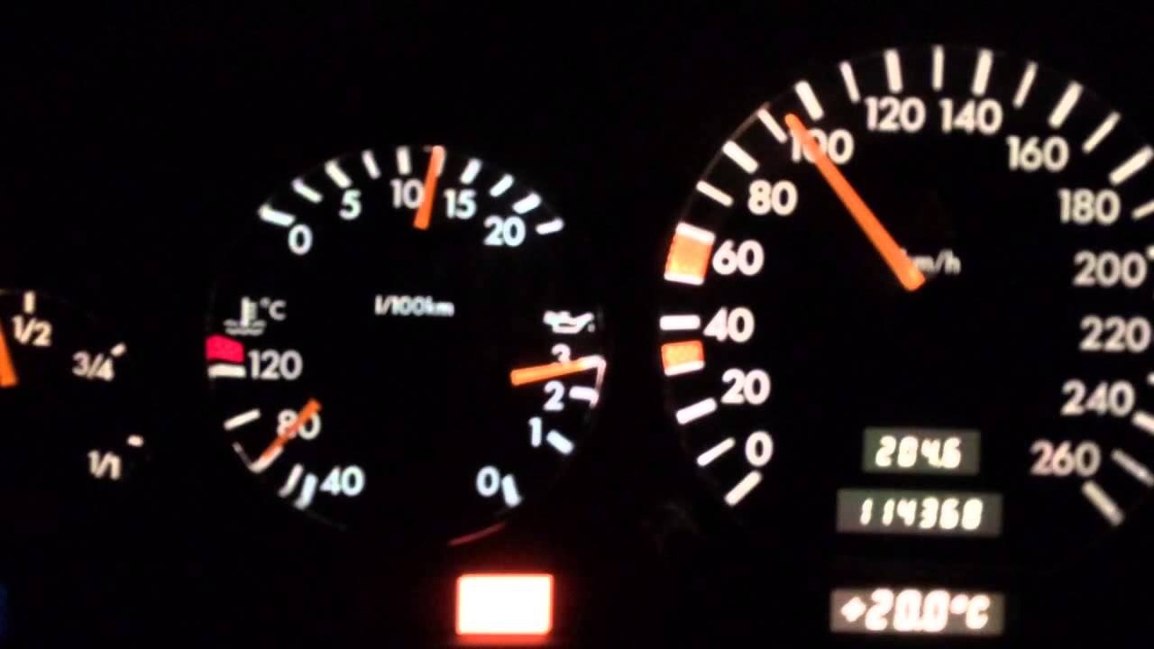 Consumo Mercedes S320 1995 90km/h