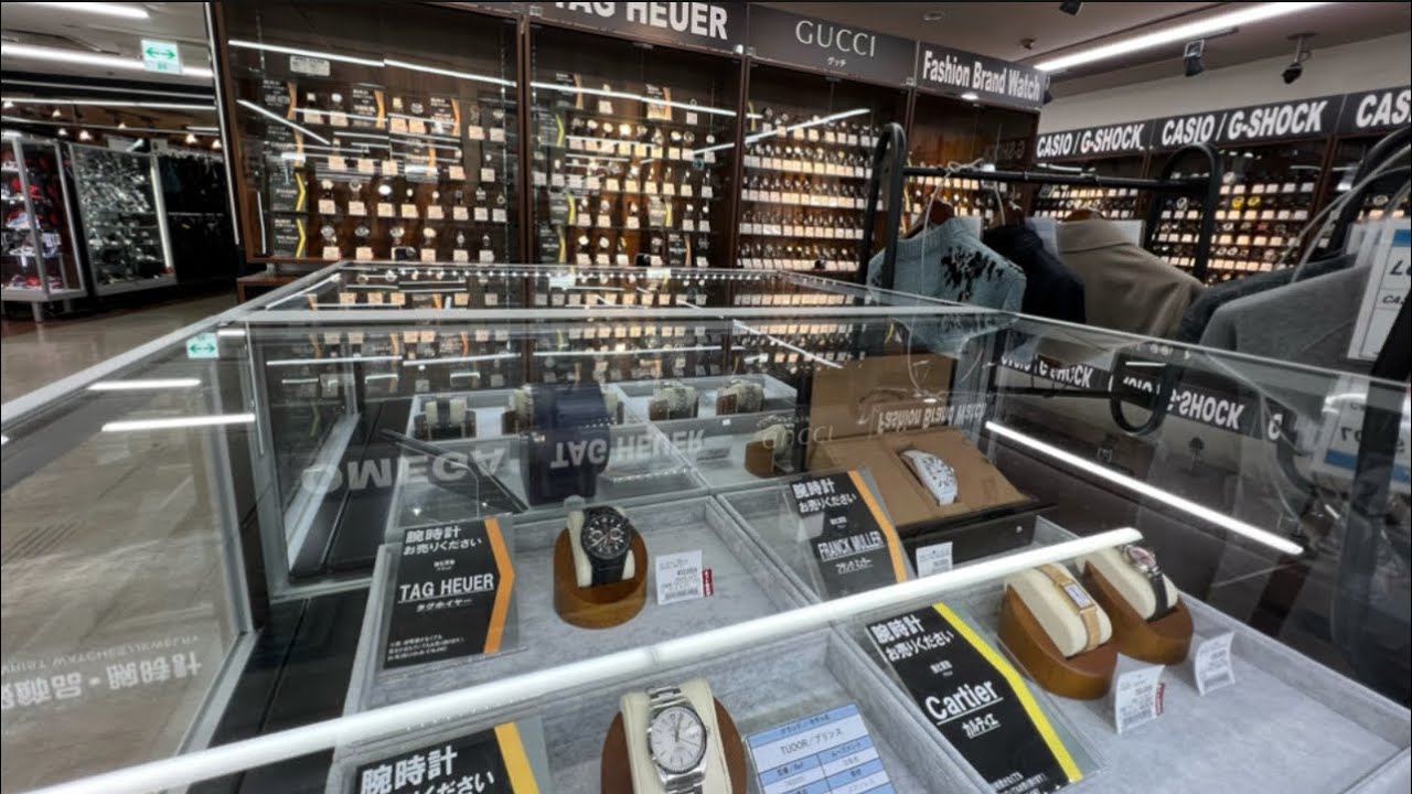 Japan Bookoff Super Bazaar Second-hand Watch Shopping