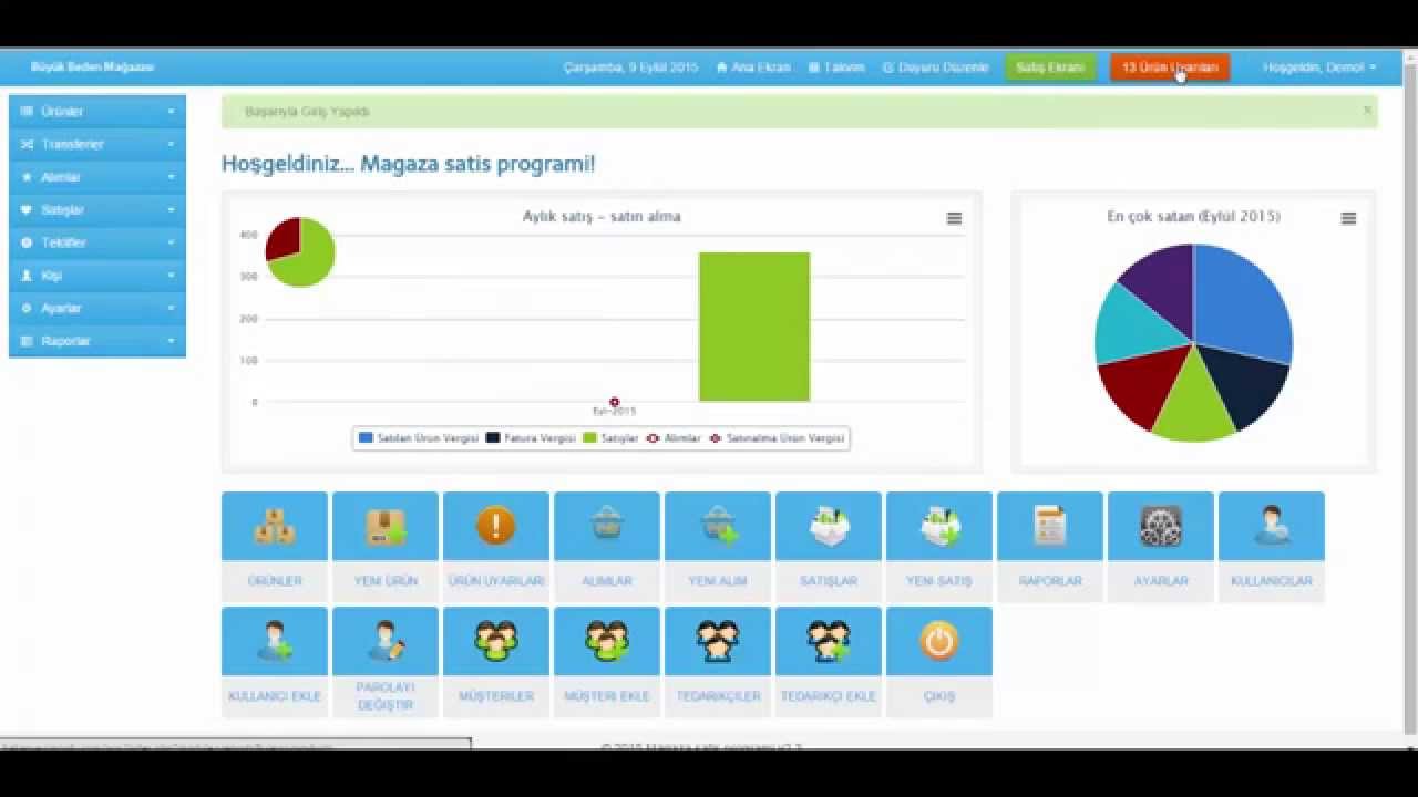 Mağaza Satış Programı