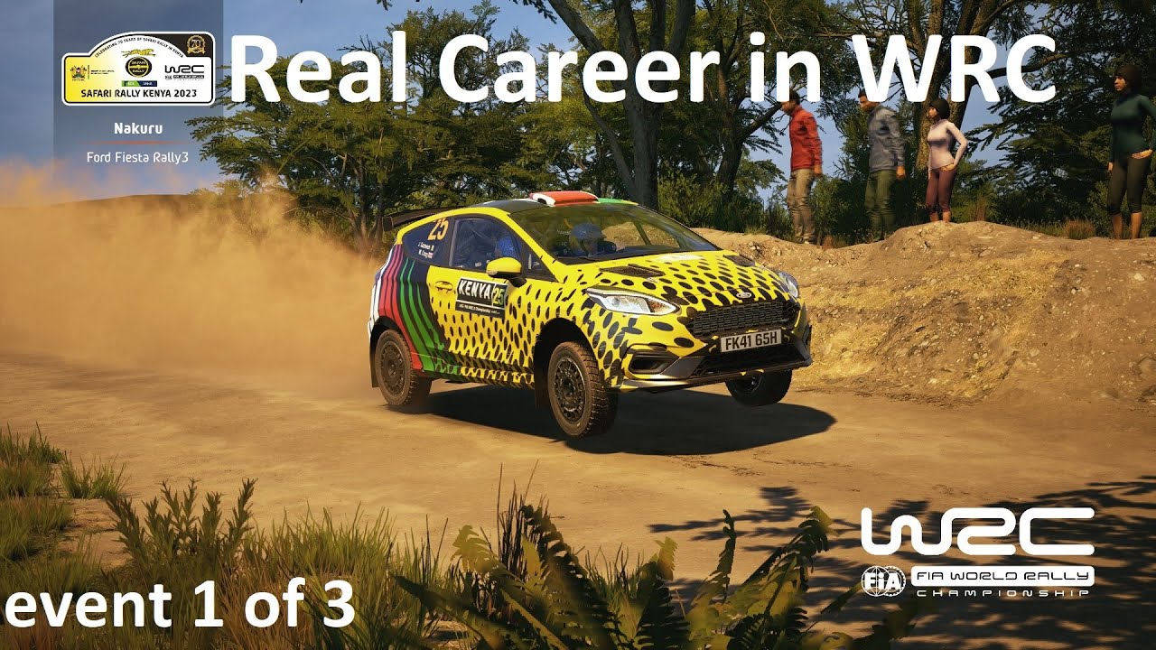 EA WRC | club Real Career in WRC | ралли Кения | День 1