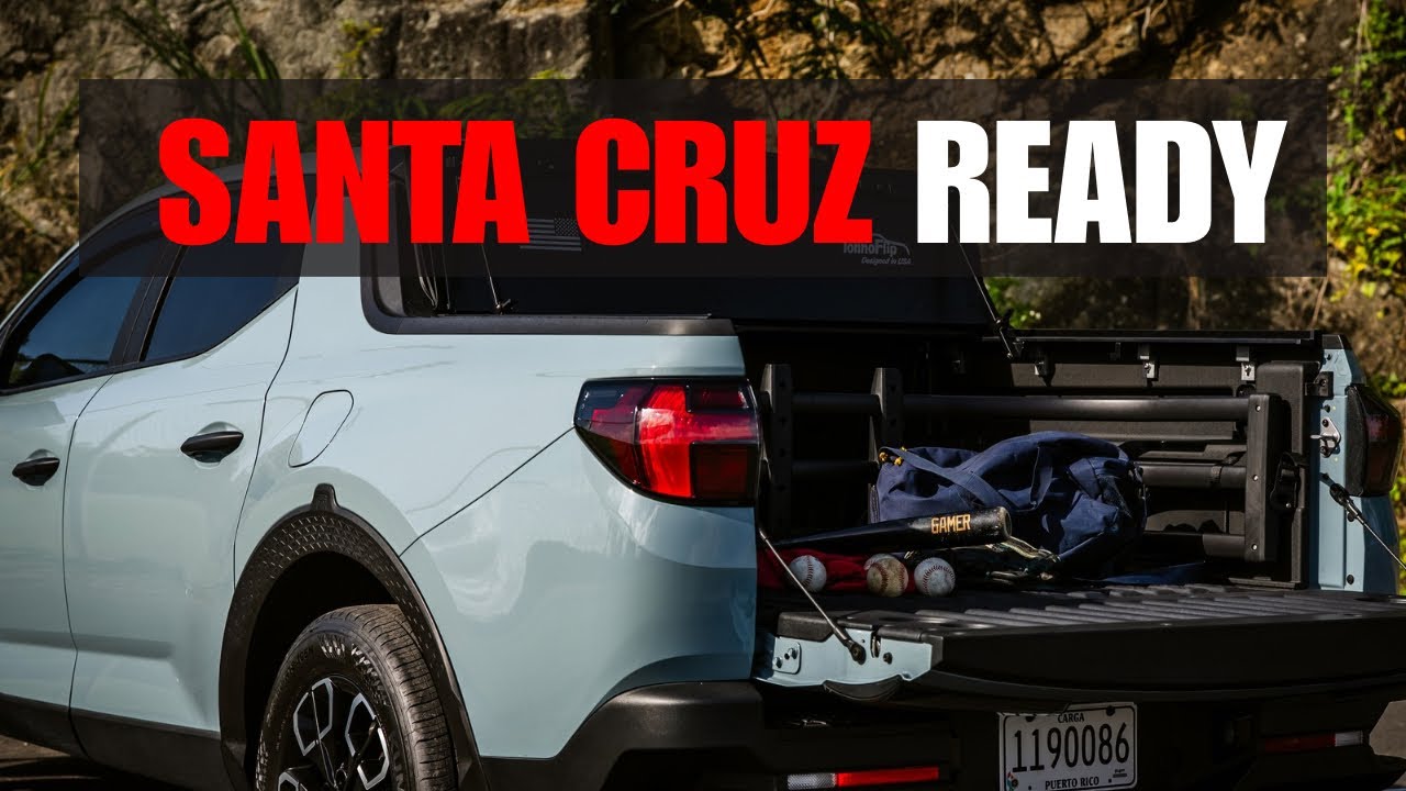 Hyundai Santa Cruz Bed Cover Install POV. TFP Shop