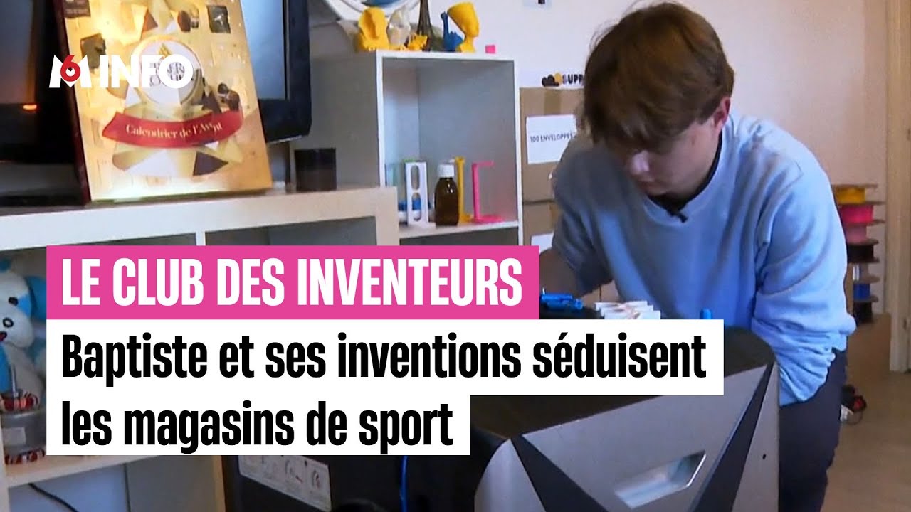 Baptiste Vanotti est un inventeur plein d'avenir