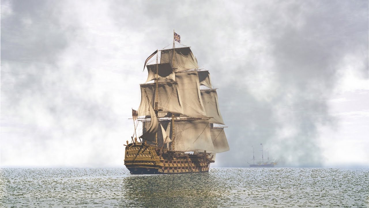 2X HMS Victory 1st Rates vs. 3rd Rate!!! Naval Action PvE
