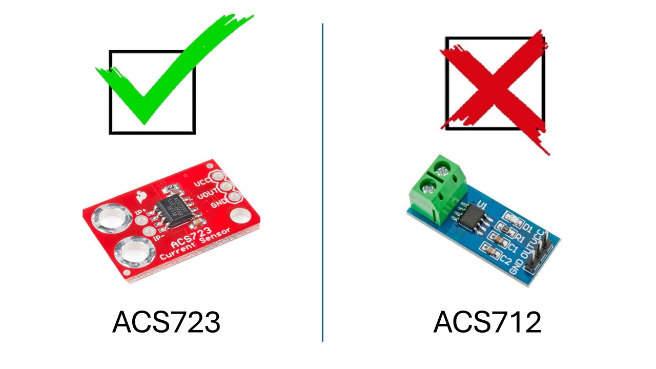 Mide corriente con precisión con ACS723. No volvería a utilizar el ACS712