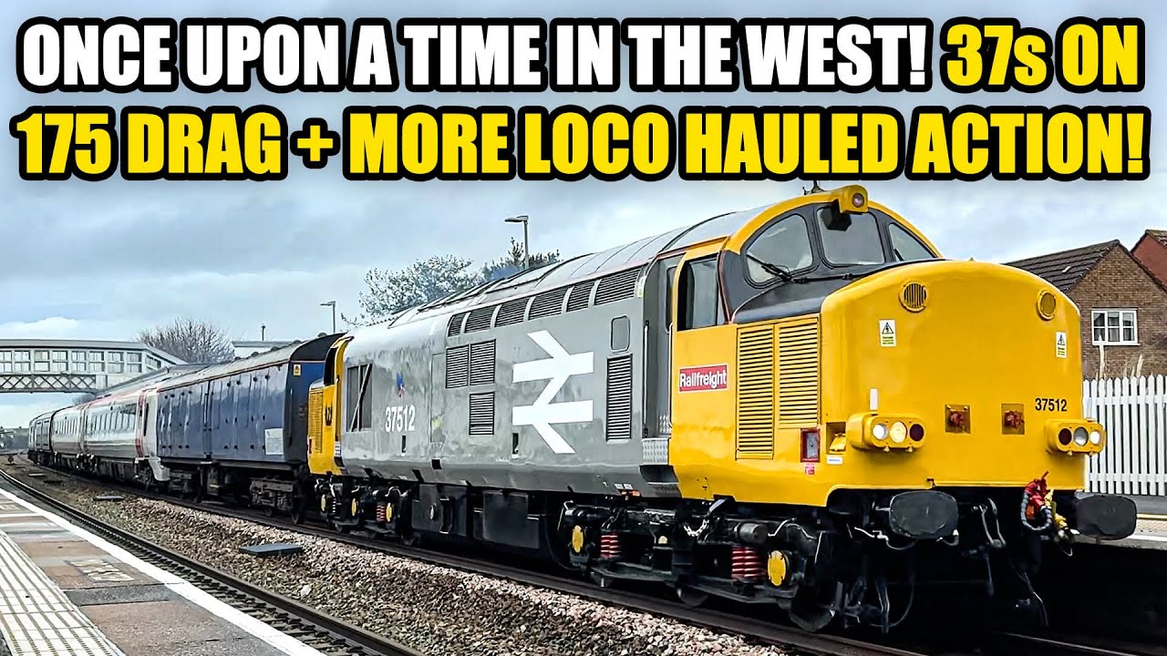 A great week of railway action! 37512 + 37501 on 175010 drag, 37099 + 37175 on UTU, 69006 and MORE!