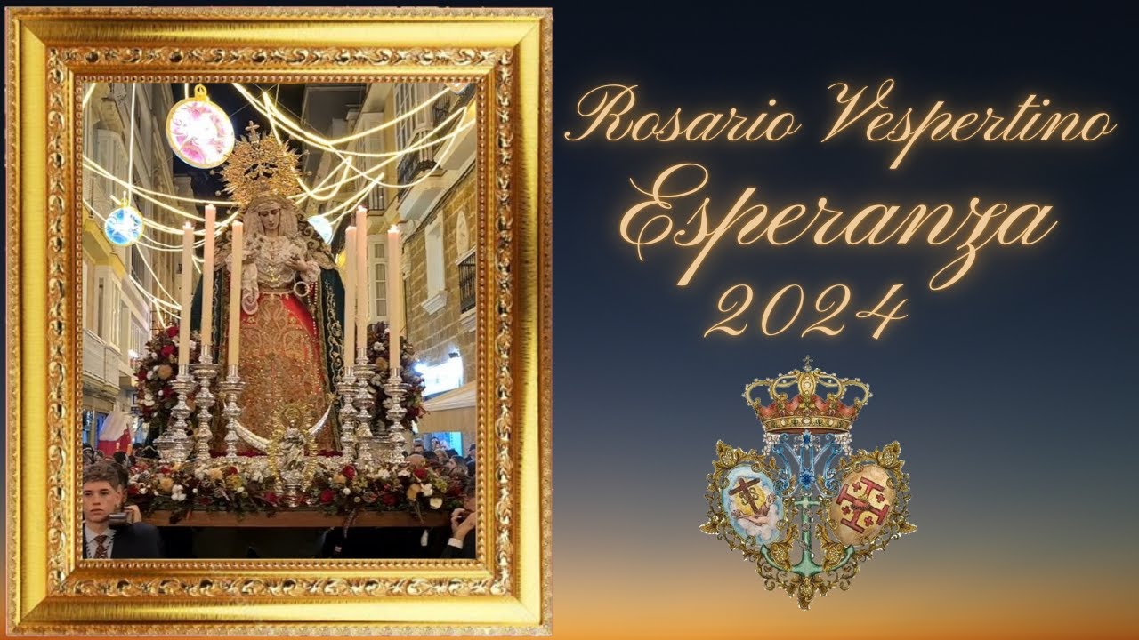 ROSARIO VESPERTINO ESPERANZA NAZARENO DEL AMOR 2024 CADIZ