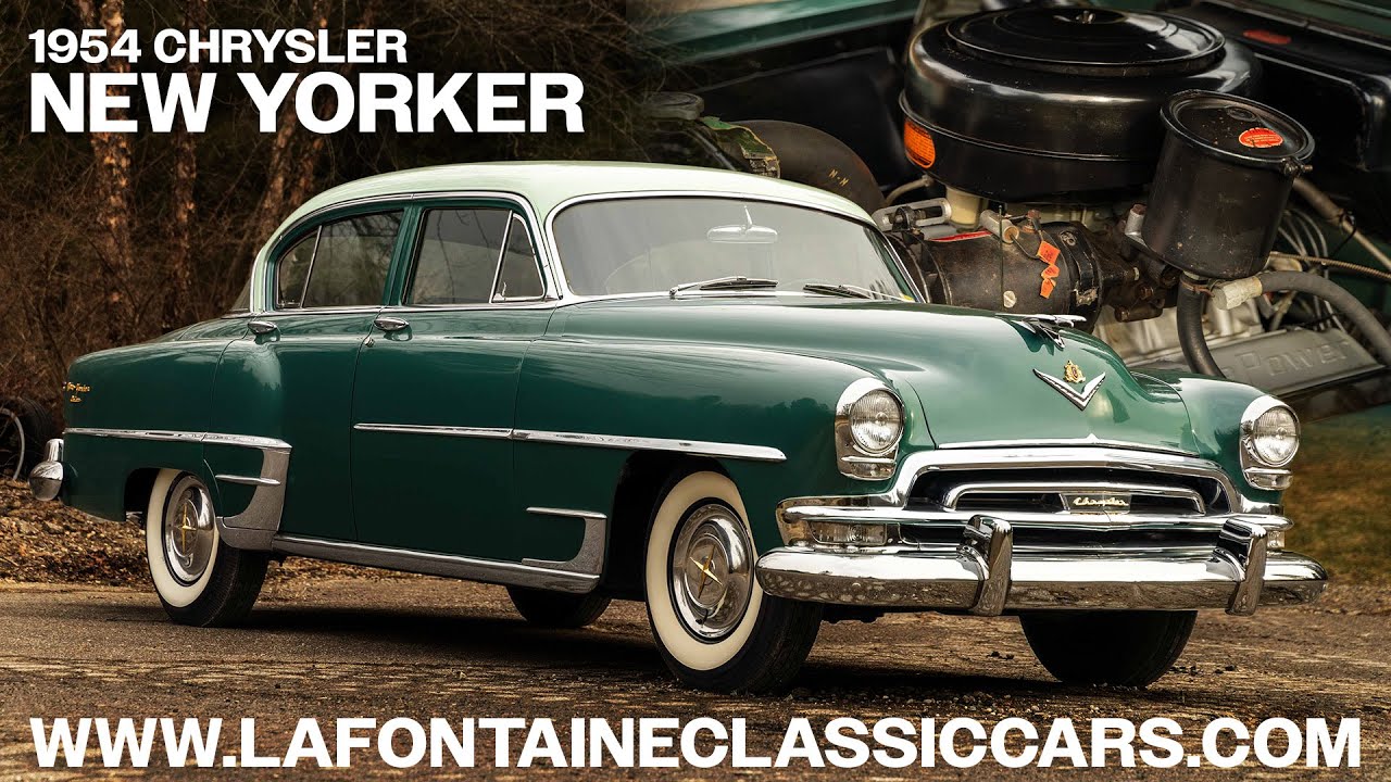 1954 Chrysler New Yorker Deluxe (FOR SALE) - 15G3806B