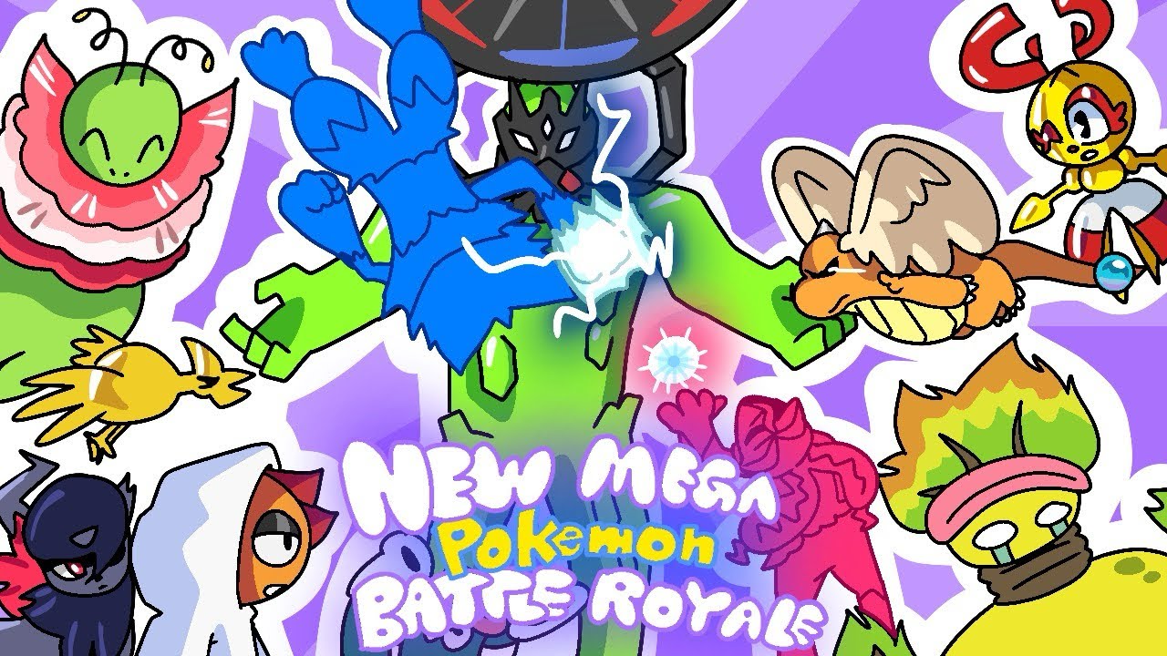 NEW MEGA Pokemon BATTLE ROYALE