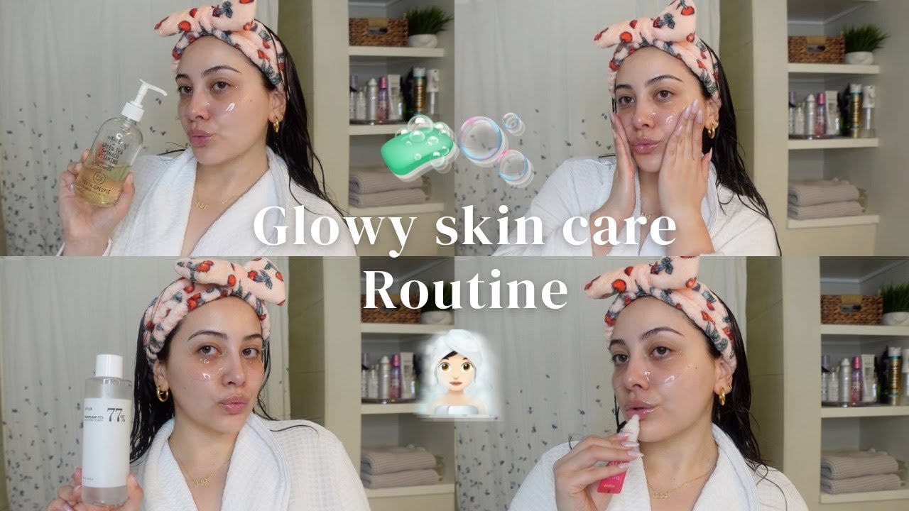 UPDATED SKIN CARE ROUTINE + MY FAV GLOWY SKIN CARE PRODUCTS 🧼🫧