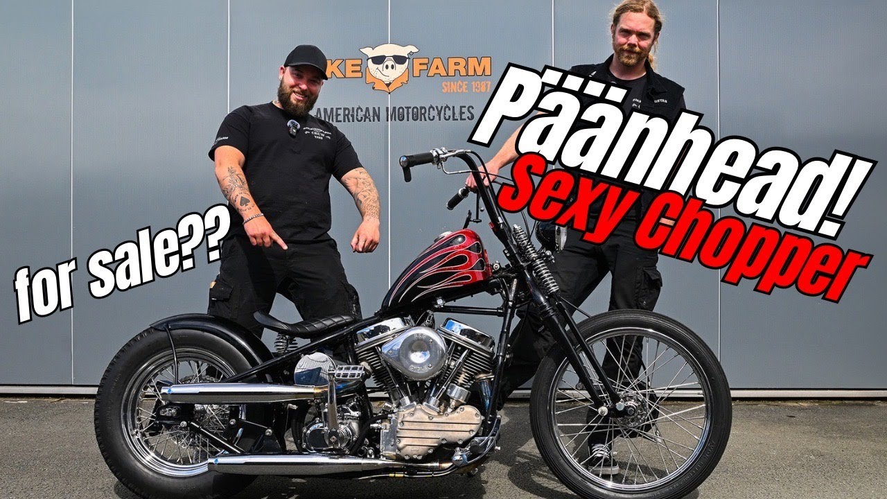 Bike Farm - Sexy Panhead Chopper mit modernisierter Technik für unter 30000€ ?!