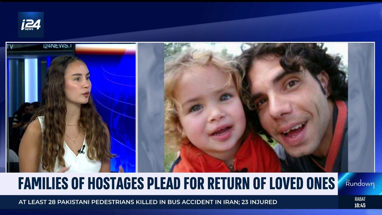 Gaya Kalderon, daughter of hostage Ofer, pleads for hostage release deal