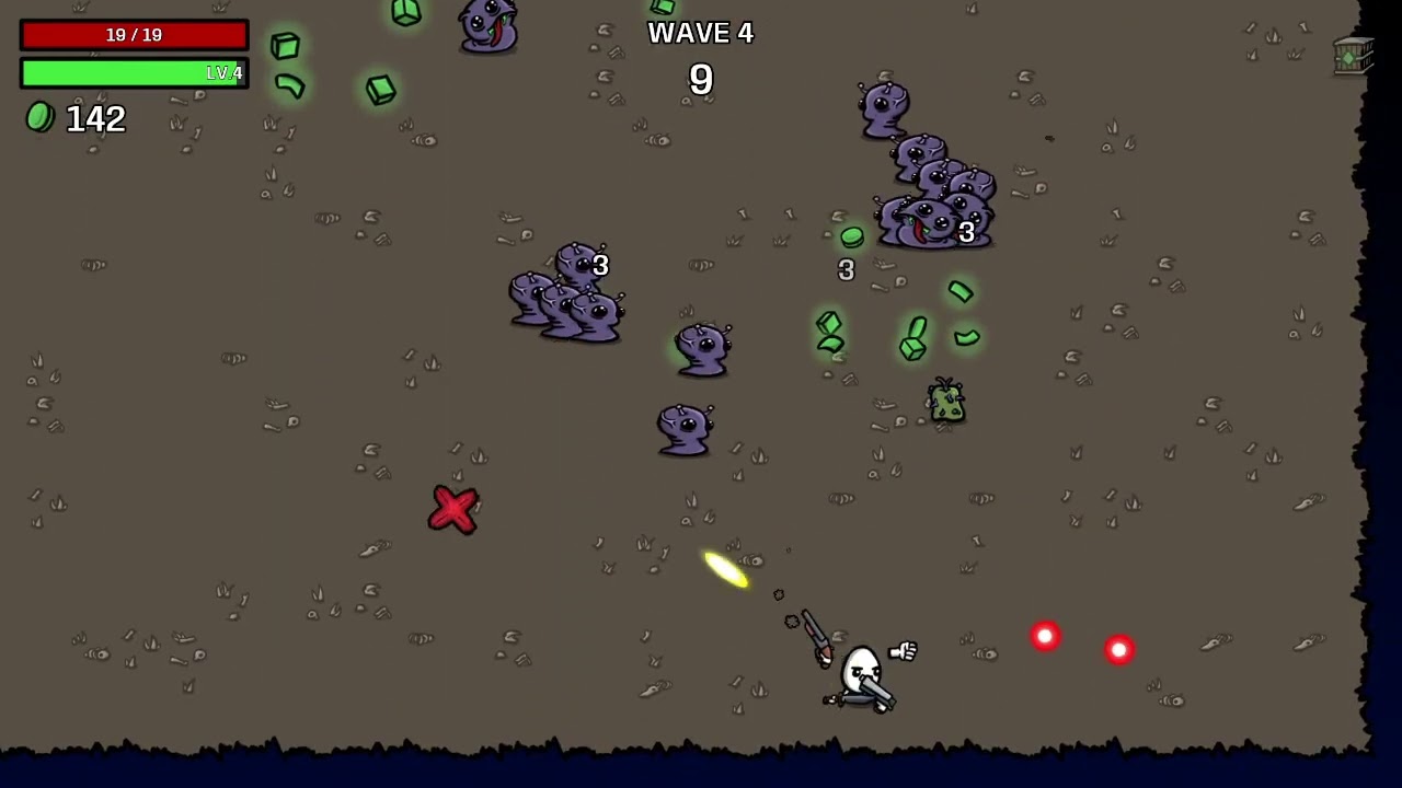 Brotato, BUT if I take damage, the video ENDS (Part 1)